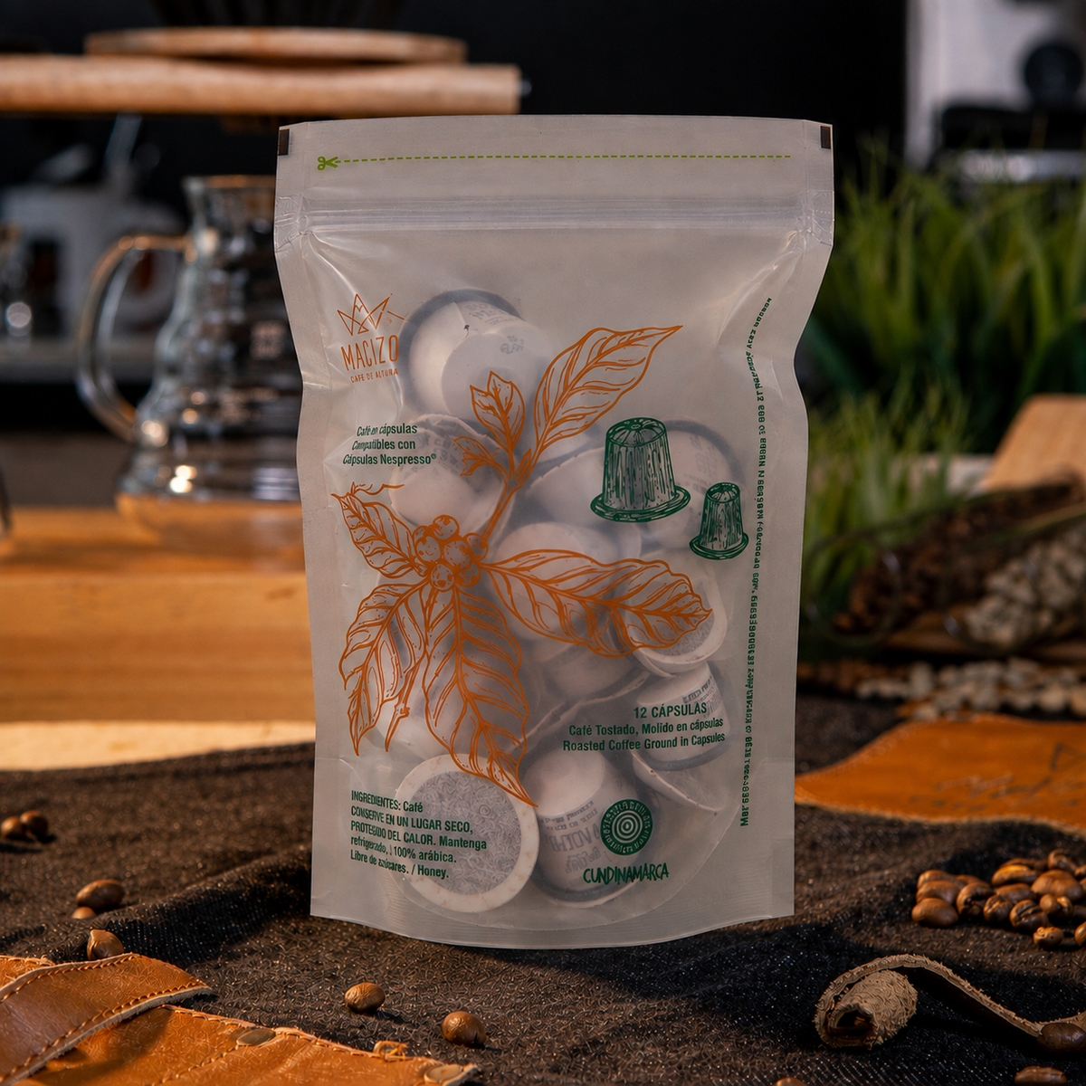 Capsulas House Blend Macizo Biodegradable